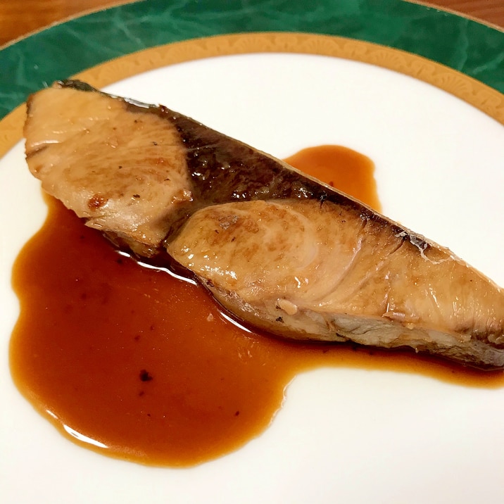 ブリの甘酢照り焼き